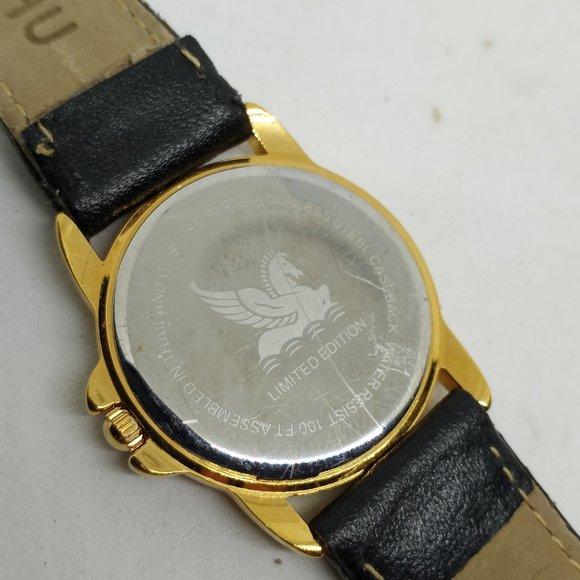 Tourneau Women's 30mm Gold Tone Pegasus Icon Limited Edition Watch - Picture 9 of 11